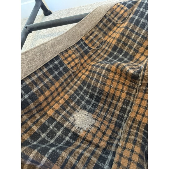 VTG Gloverall Original England Duffle Coat Brown Wool Hooded Toggle 36 academia - Picture 7 of 9